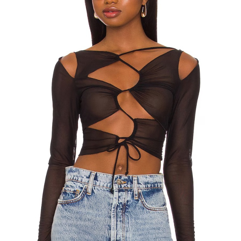 Sunisa Top Lovewave Revolve Mesh Top